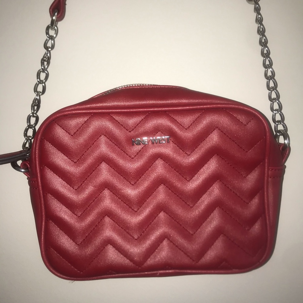 NINE WEST Adjustable Red Bag